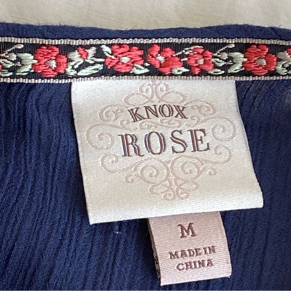 Knox Rose Gauze Embroidered Baby Doll Dress - Picture 7 of 12